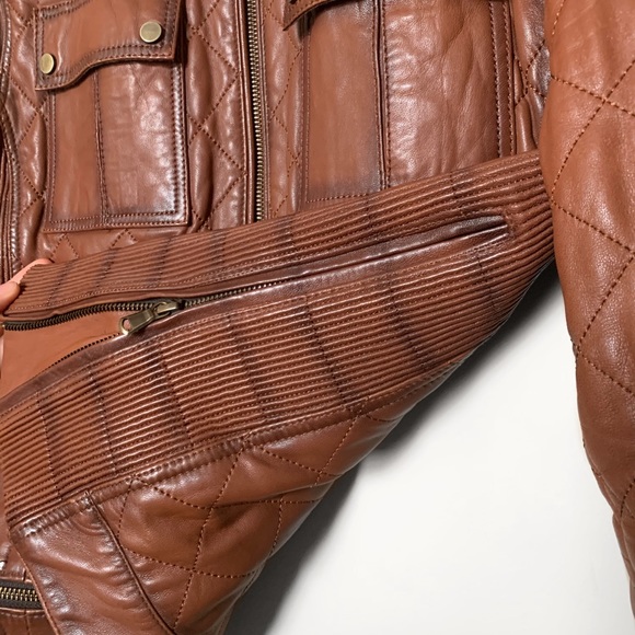 Anna Salai Faux Leather Jacket - Picture 4 of 9